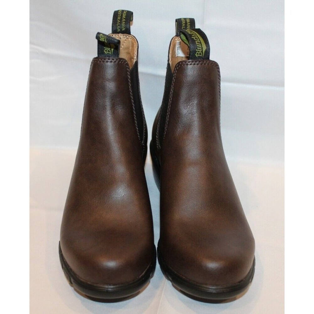 Blundstone 2232 Low Heel Short Chelsea Boots Women's Brown Vegan Leather NIB - Picture 6 of 7